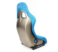 Thumbnail for NRG FRP Bucket Seat ULTRA Edition - Medium (Blue Alcantara/Pearlized Back)