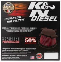 Thumbnail for K&N 10-11 Dodge Ram 2500/3500/4500/5500 6.7L L6 Diesel Replacement Air Filter