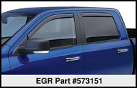 Thumbnail for EGR 00+ Ford Excursion In-Channel Window Visors - Set of 4 (573151)