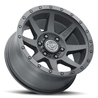 Thumbnail for ICON Rebound 17x8.5 6x5.5 25mm Offset 5.75in BS 95.1mm Bore Double Black Wheel