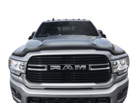 Thumbnail for AVS 19-22 Dodge RAM 2500 Aeroskin Low Profile Hood Shield - Matte Black