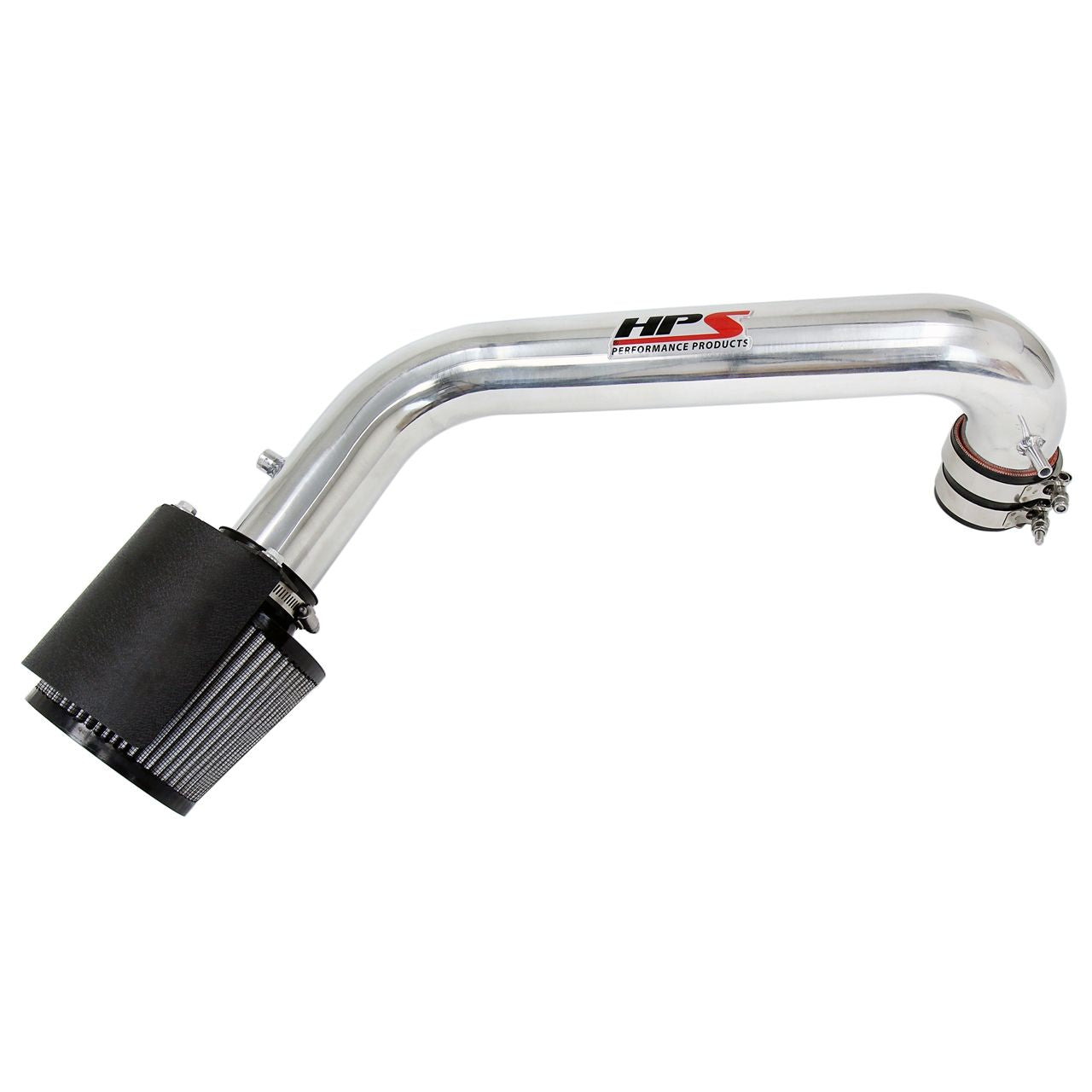 HPS Shortram Air Intake 1996-2000 Honda Civic CX DX LX, Includes Heat Shield, Polish