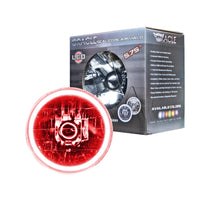 Thumbnail for Oracle Pre-Installed Lights 5.75 IN. Sealed Beam - Red Halo SEE WARRANTY