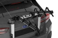 Thumbnail for Thule OutWay Hanging-Style Trunk Bike Rack (Up to 3 Bikes) - Silver/Black