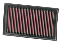 Thumbnail for K&N Replacement Panel Air Filter 2005 Renault Clio III 1.4L 9.25in OS L x 5.5in OS W x 1.125in H