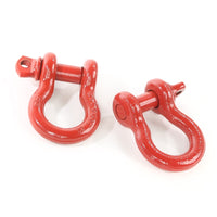 Thumbnail for Rugged Ridge Red 3/4in D-Shackles