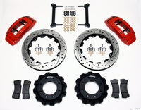 Thumbnail for Wilwood TC6R Front Kit 16.00in Drilled Red 1999-2010 GM H2 Truck/SUV 2500