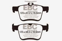 Thumbnail for EBC 14+ Audi A3 1.8 Turbo (w/Electronic Parking Brake) Greenstuff Rear Brake Pads