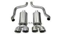 Thumbnail for Corsa 2009-2013 Chevrolet Corvette C6 6.2L V8 Polished Xtreme Axle-Back Exhaust