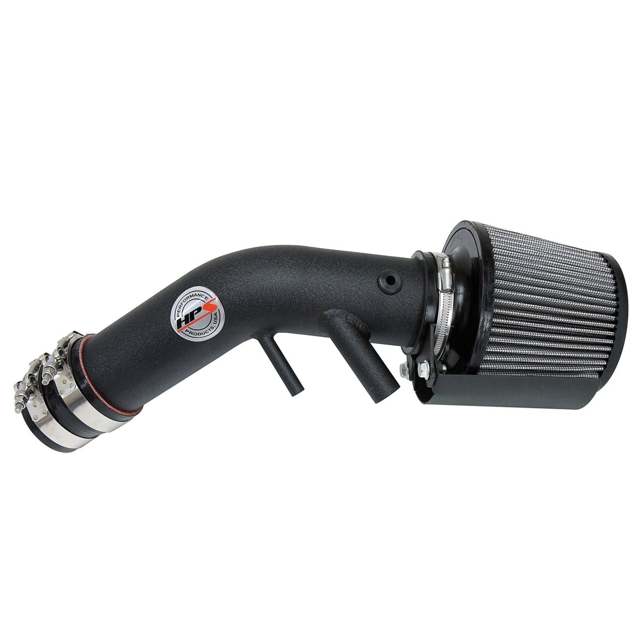 HPS Shortram Air Intake Kit 15-19 Hyundai Sonata Eco 1.6L Turbo, Includes Heat Shield, Black