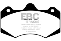 Thumbnail for EBC 05-08 Morgan Aero 8 4.4 Redstuff Front Brake Pads