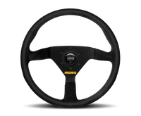 Thumbnail for Momo MOD78 Steering Wheel 350 mm -  Black Suede/Black Spokes