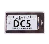 Thumbnail for NRG Mini JDM Style Aluminum License Plate (Suction-Cup Fit/Universal) - DC5