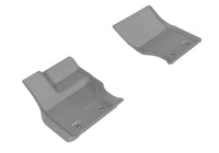 Thumbnail for 3D MAXpider 2013-2020 Land Rover Range Rover/Range Rover Sport Kagu 1st Row Floormat - Gray