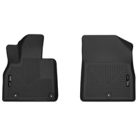 Thumbnail for Husky Liners 20-22 Hyundai Palisade Black X-Act Contour Front Floor Liners