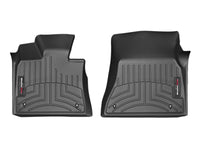 Thumbnail for WeatherTech 14+ BMW X5 Front FloorLiner - Black