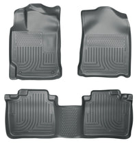 Thumbnail for Husky Liners 2012 Toyota Camry WeatherBeater Combo Gray Floor Liners