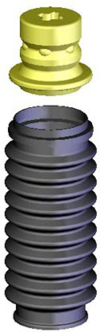 Thumbnail for KYB Shocks & Struts Strut Boots Front & Rear ACURA CL 1997-99 ACURA CL 2001-03 ACURA EL 1997-00 ACUR