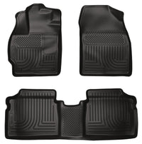 Thumbnail for Husky Liners 10-12 Toyota Prius WeatherBeater Combo Black Floor Liners