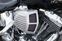 Thumbnail for K&N Street Metal Intake System 08-16 Harley Davidson Shaker Silver H/D Touring Models