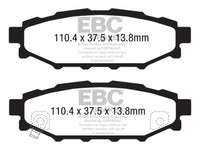 Thumbnail for EBC 12+ Subaru BRZ 2.0 (solid rear rotors) Greenstuff Rear Brake Pads