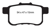 Thumbnail for EBC 09-14 Acura TSX 2.4 Greenstuff Rear Brake Pads