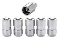 Thumbnail for McGard Wheel Lock Nut Set - 5pk. (Cone Seat) M14X1.5 / 22mm Hex / 1.639in OAL - Chrome