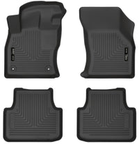 Thumbnail for Husky Liners 19-23 Volkswagen Jetta Weatherbeater Black Front & 2nd Seat Floor Liners