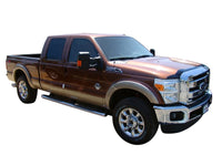 Thumbnail for AVS 11-16 Ford F-350 Aeroskin Low Profile Acrylic Hood Shield - Smoke