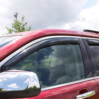 Thumbnail for AVS 16-18 Mazda 2 Ventvisor In-Channel Front & Rear Window Deflectors 4pc - Smoke