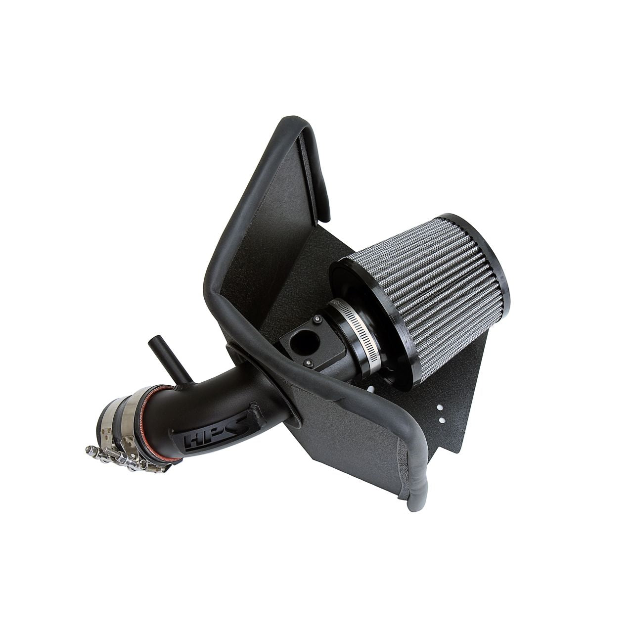 HPS Black Shortram Air Intake Kit with Heat Shield for 09-19 Toyota Corolla 1.8L