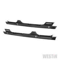 Thumbnail for Westin/Snyper 07-17 Jeep Wrangler Unlimited Rock Slider Steps - Textured Black