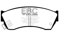 Thumbnail for EBC 97-01 Chevrolet Metro 1.3 Greenstuff Front Brake Pads