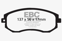 Thumbnail for EBC 12+ Scion FR-S 2 Greenstuff Front Brake Pads