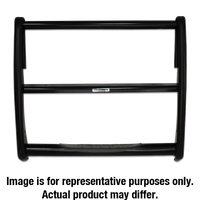 Thumbnail for Go Rhino 10-18 Ram Ram 2500HD/3500HD 3000 Series StepGuard - Black (Center Grille Guard Only)