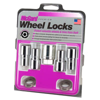 Thumbnail for McGard Wheel Lock Nut Set - 4pk. (Long Shank Seat) M12X1.5 / 13/16 Hex / 1.75in. Length - Chrome