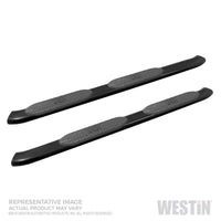 Thumbnail for Westin 19-20 Chevrolet Silverado/GMC Sierra 1500 Double Cab PRO TRAXX 5 Oval Nerf Step Bars - Black