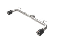 Thumbnail for aFe Takeda 2-1/2in 304 SS Axle-Back Exhaust w/ Carbon Fiber Tips 14-18 Mazda 3 L4 2.0L/2.5L