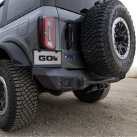 Thumbnail for Go Rhino 21-24 Ford Bronco 2/4dr (Excl. Sport) Rockline Rear Full Width Bumper