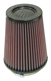 Thumbnail for K&N Round Tapered Universal Air Filter 4in Flange ID x 5.375 Base OD x 4in Top OD x 6.5in H