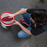 Thumbnail for Chemical Guys Cyclone Dirt Trap Car Wash Bucket Insert - Red