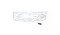 Thumbnail for Putco 02-08 GMC Envoy w/ Logo CutOut Flaming Inferno Stainless Steel Grille