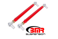 Thumbnail for BMR 99-04 Mustang Chrome Moly Lower Control Arms w/ Double Adj. Rod Ends - Red