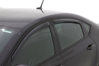 Thumbnail for AVS 13-16 Dodge Dart Ventvisor In-Channel Front & Rear Window Deflectors 4pc - Smoke