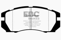 Thumbnail for EBC 95-96 Subaru Impreza 2.2 Greenstuff Front Brake Pads