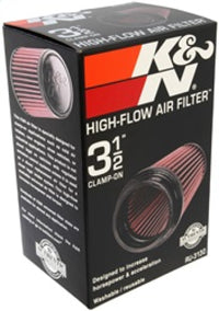 Thumbnail for K&N Filter Universal Rubber Filter 3 1/2 inch Flange 4 5/8 inch Base 3 1/2 inch Top 7 inch Height