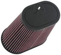 Thumbnail for K&N Universal Clamp-On Air Filter 3-1/8in Dual FLG  8-7/8in X 5-3/16 B 6-1/4in X 4IN T, 9inH W/STUD