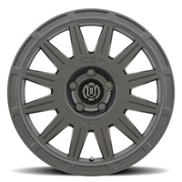 Thumbnail for ICON Ricochet 17x8 5x108 38mm Offset 6in BS Satin Black Wheel