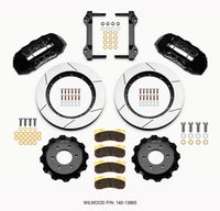 Thumbnail for Wilwood TX6R Front Kit 15.50in Black 2010-Up Ford F150 (6 lug)