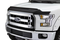 Thumbnail for AVS 09-14 Ford F-150 Aeroskin II Textured Low Profile Hood Shield - Black